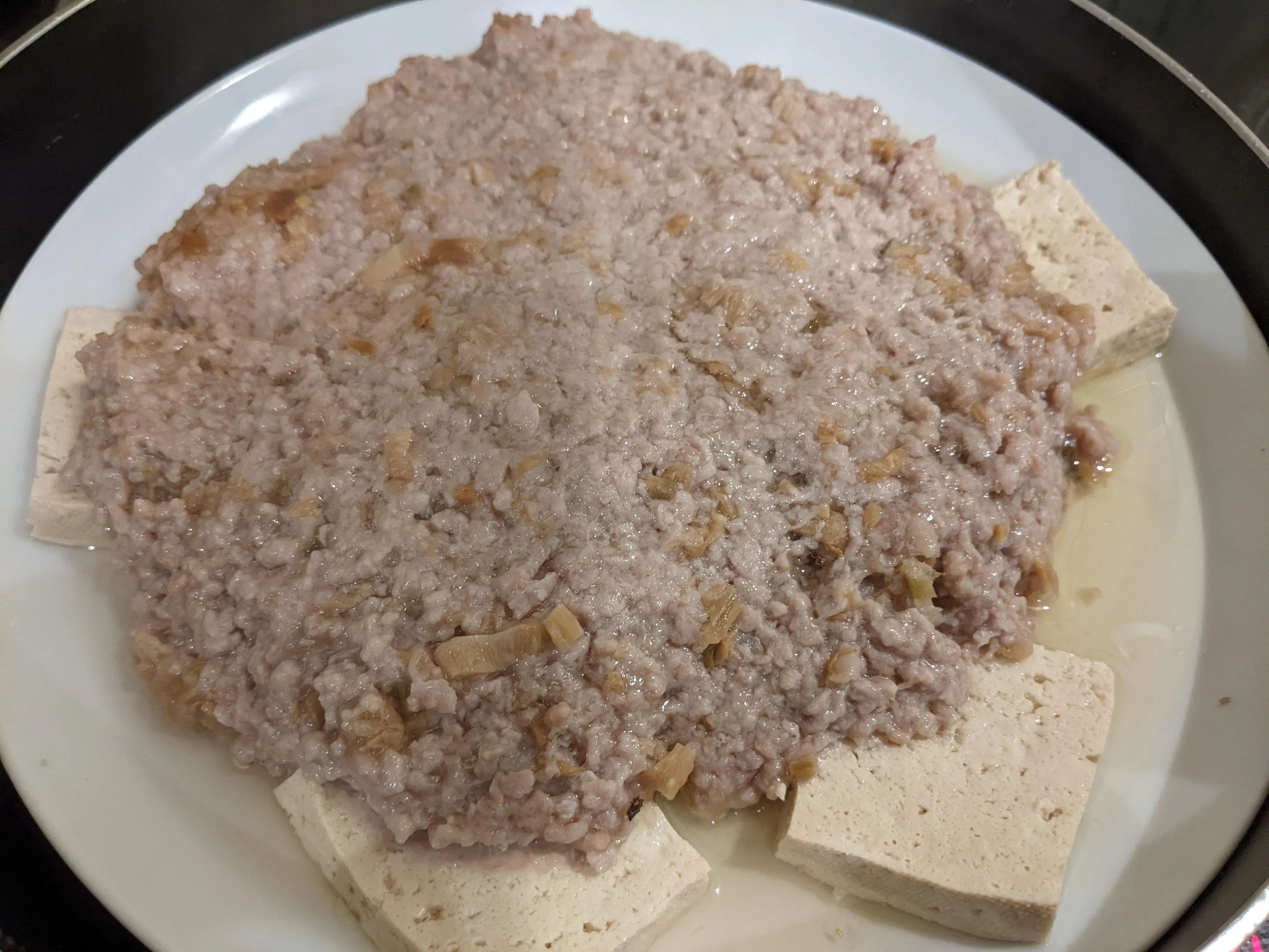 梅菜蒸肉饼