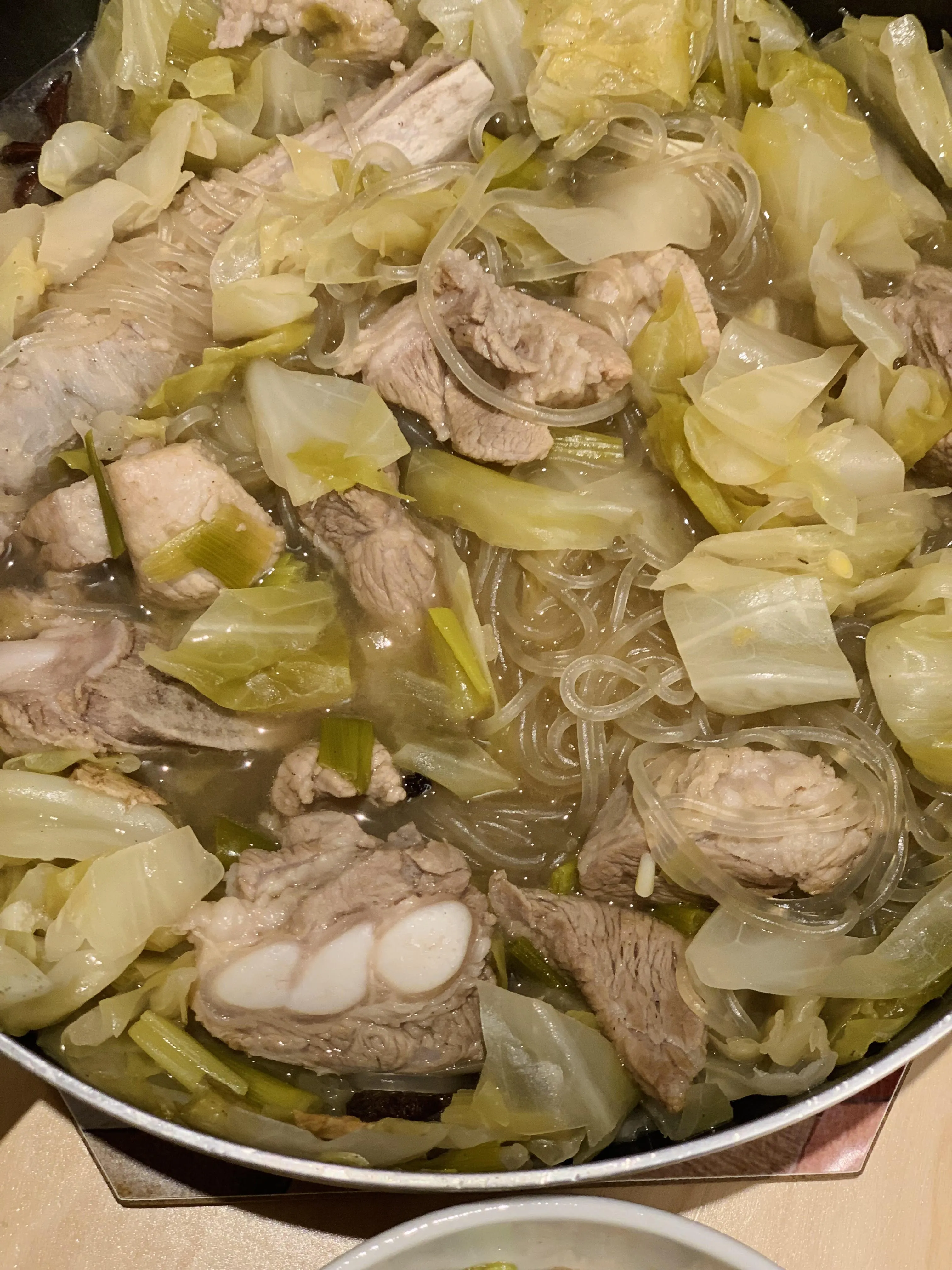 酸菜炖排骨